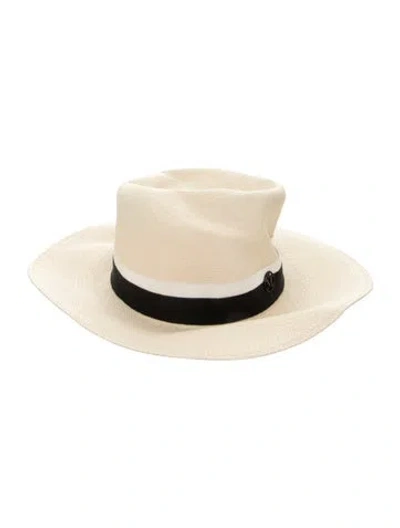 Pre-owned Maison Michel Straw Hat In Neutrals