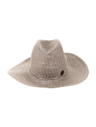 Pre-owned Maison Michel Straw Hat In Neutrals