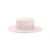 Maison Michel Structured Wool Felt Hat In Pink