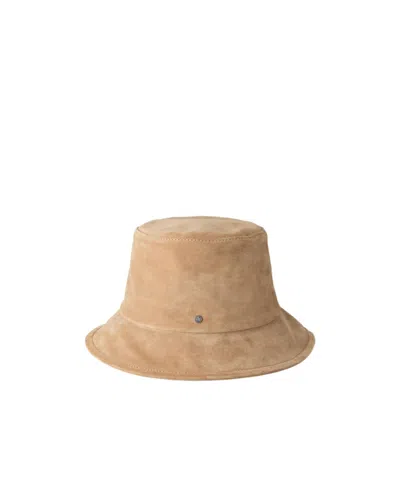 Maison Michel Suede Bucket Hat