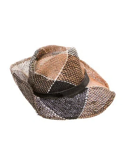 Pre-owned Maison Michel Sun Hat In Neutral