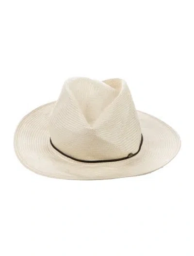 Pre-owned Maison Michel Sun Hat In Neutral