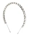 Maison Michel Taylor Crystal-embellishment Headband In Metallic