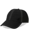 Maison Michel Baseballkappe Mit Tiger-patch In Schwarz