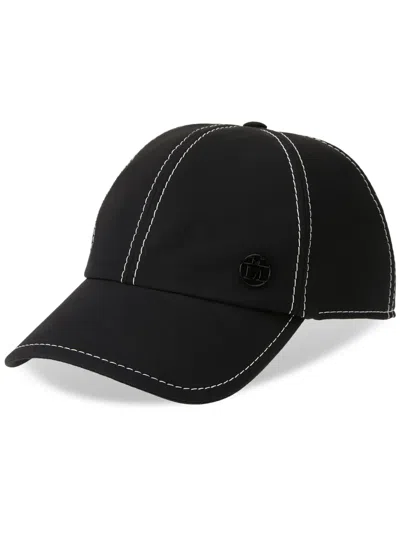 Maison Michel Baseballkappe Mit Tiger-patch In Schwarz