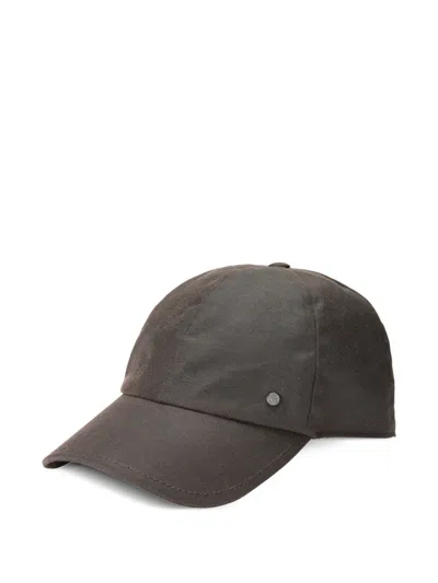 Maison Michel Tiger Logo-detail Baseball Cap In Purple