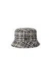 Maison Michel Tweed Bucket Hat