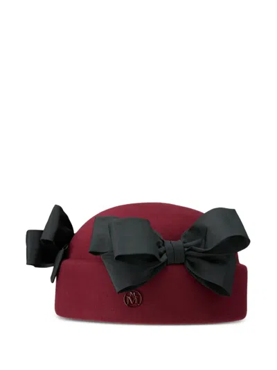 Maison Michel Ugo Bow-detail Hat In Multi