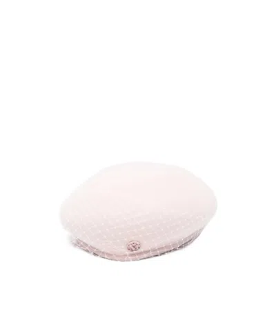 MAISON MICHEL BONNIE VEIL BERET HAT