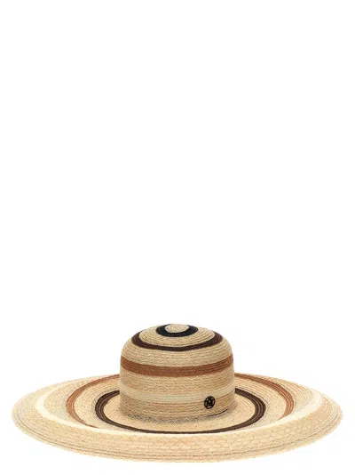 Maison Michel 'veronika' Hat In Blue