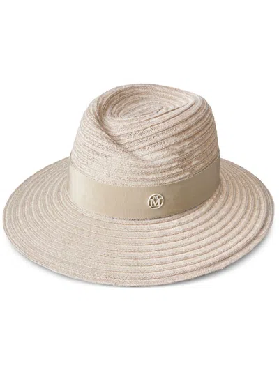 Maison Michel Virginie Fedora Hat In 中性色