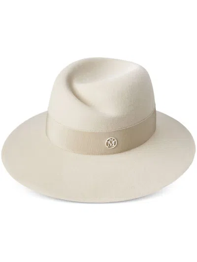 Maison Michel Virginie Fedora Hat In 中性色