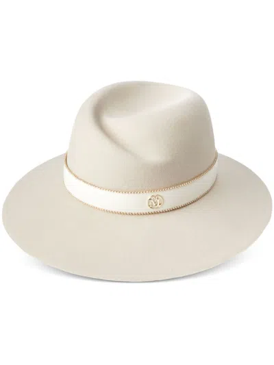Maison Michel Virginie Fedora In Nude