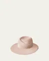 Maison Michel Virginie Fedora Hat In Bunker Beige