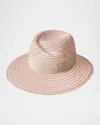 Maison Michel Virginie Fedora Hat In Bunker Beige