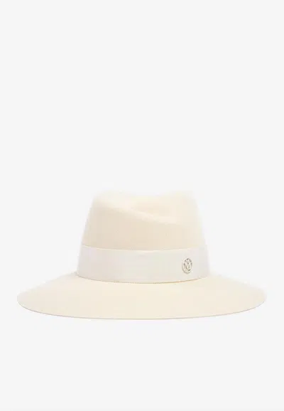 Maison Michel Virginie Timeless Hat In White