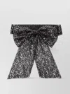 Maison Michel Wicole Headband Sequin Embellishments In Black