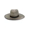 Maison Michel Wide Brim Brisa Hat With Structured Crown In Neutral
