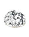 Maison Michel Woman Hat Silver Size L Textile Fibers In Silver