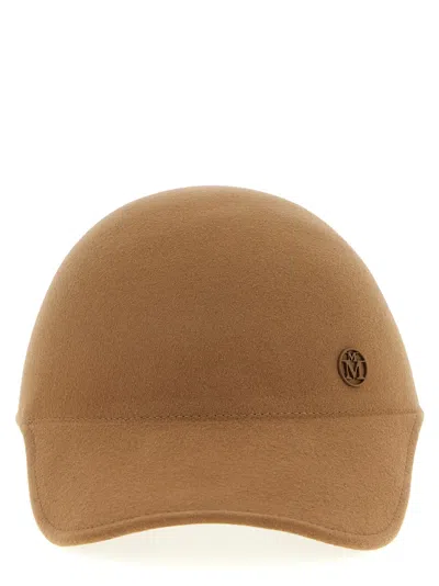 Maison Michel Women's Tiger Cap In Brown