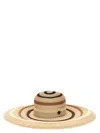 Maison Michel Multicolor Veronika Hat In Brown