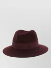 Maison Michel Stitching Detail Pullover Hat In Brown