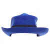 Maison Michel Wool Felt Fedora Hat In Blue