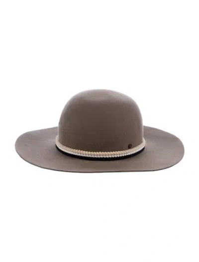 Pre-owned Maison Michel Wool Hat In Neutral