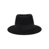 Maison Michel 'andre' Hat With Ribbon Band And Wide Brim In Black