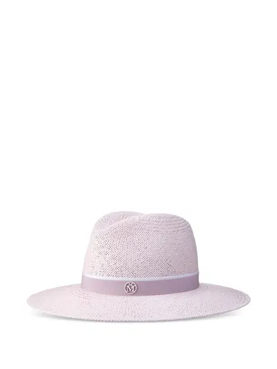 Maison Michel Zango Hat In Purple