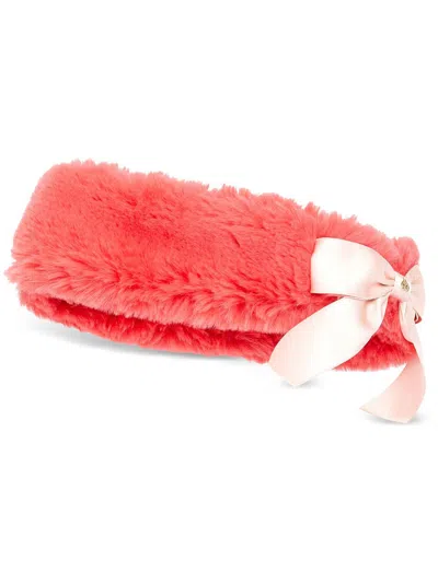 Maison Michel Zaza Faux-fur Headband In 粉色