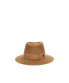 Maison Michel Brown Andre Hat In Brown