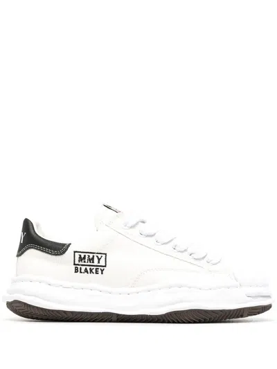 Maison Mihara Blakey Original Sole Canvas Low-top Sneakers By Maison M