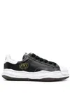 Maison Mihara Blakey Original Sole Leather Low-top Sneakers By Maison In Black