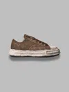 Maison-mihara-yasuhiro Peterson 23/original Sun Monster Leather Low-top Sneakers