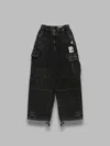 Maison-mihara-yasuhiro Repair Cargo Trousers In Black