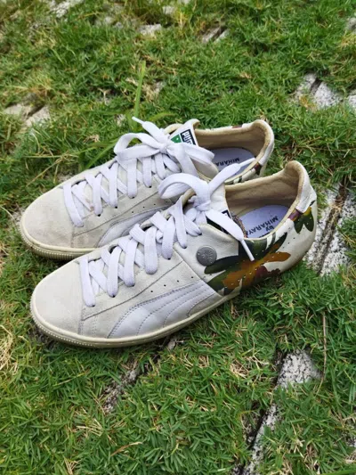 Pre-owned Maison Mihara Yasuhiro X Miharayasuhiro Puma By Miharayasuhiro Pau Brasil Docking Sneaker Shoes In White
