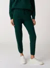 MAISON MONTAGUT ADIA CASHMERE PANTS IN DARK GREEN