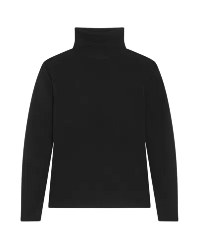 Maison Montagut Aerio Turtleneck Sweater In Noir In Black