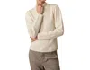 Maison Montagut Carene Cashmere Sweater In Off White In White