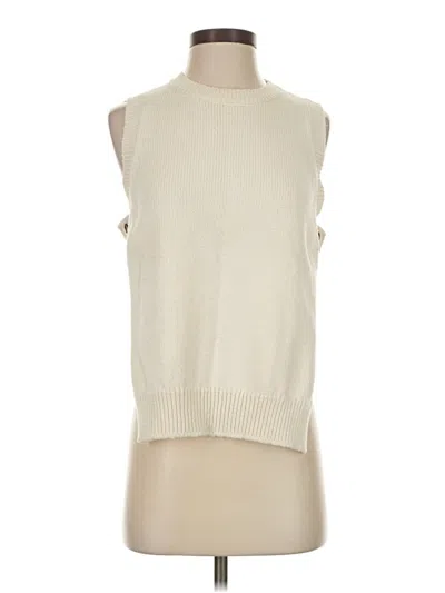 Pre-owned Maison Montagut Sweater Vest In Ivory