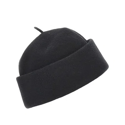 Maison Ola 'le Bonnet' Beret In Black