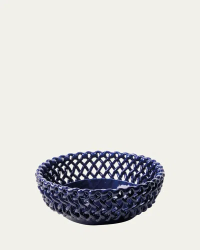 Maison Pichon Uzès Giant Ceramic Bowl In Sevres Blue