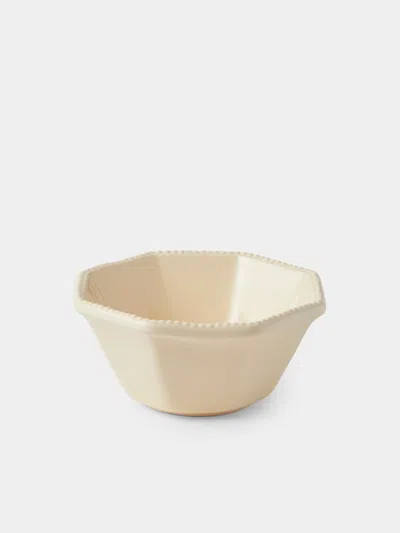 Maison Pichon Uzès Louis Xvi Hand-glazed Ceramic Bowls (set Of 4) In Neutral