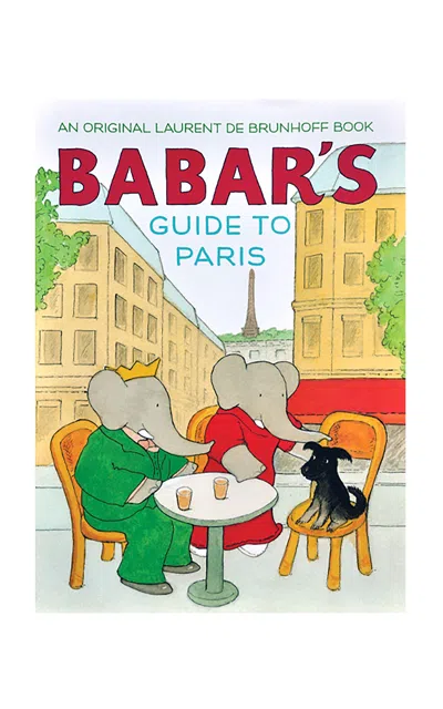 Maison Plage Babar's Guide To Paris Hardcover Book In Multi