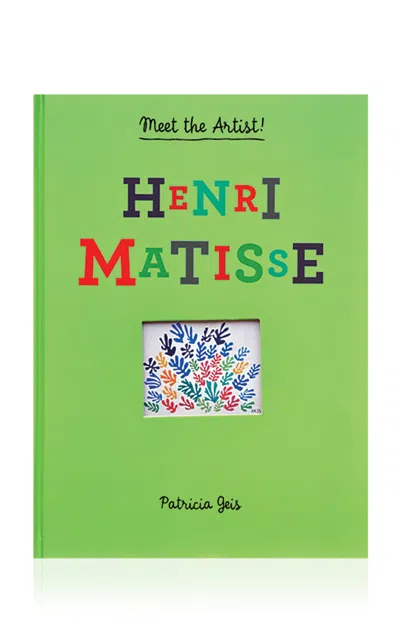 Maison Plage Meet The Artist: Henri Matisse Hardcover Book In Green