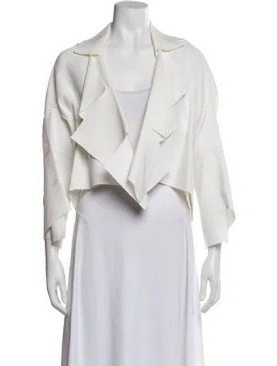Pre-owned Maison Rabih Kayrouz Bolero In Neutral