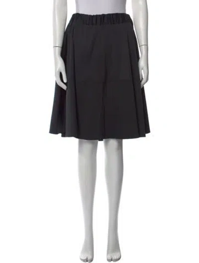 Pre-owned Maison Rabih Kayrouz Knee-length Skirt In Black