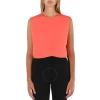 Maison Rabih Kayrouz Ladies Sunrise Pink Cropped Tank Top In Sunrise Pink