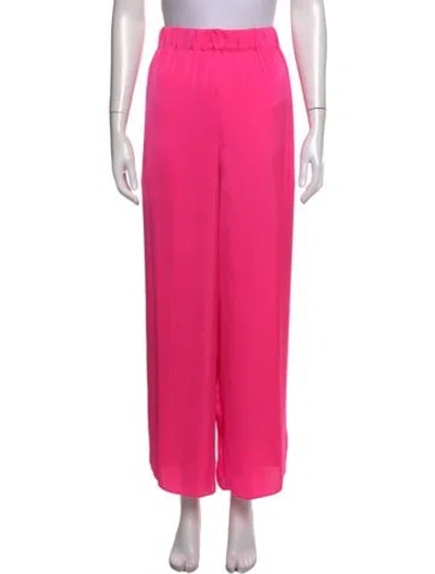 Pre-owned Maison Rabih Kayrouz Wide Leg Pants In Pink